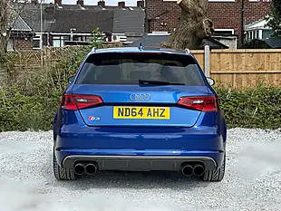 Used 2014 Audi S3 Sportback Blue - Interior and Exterior details 9