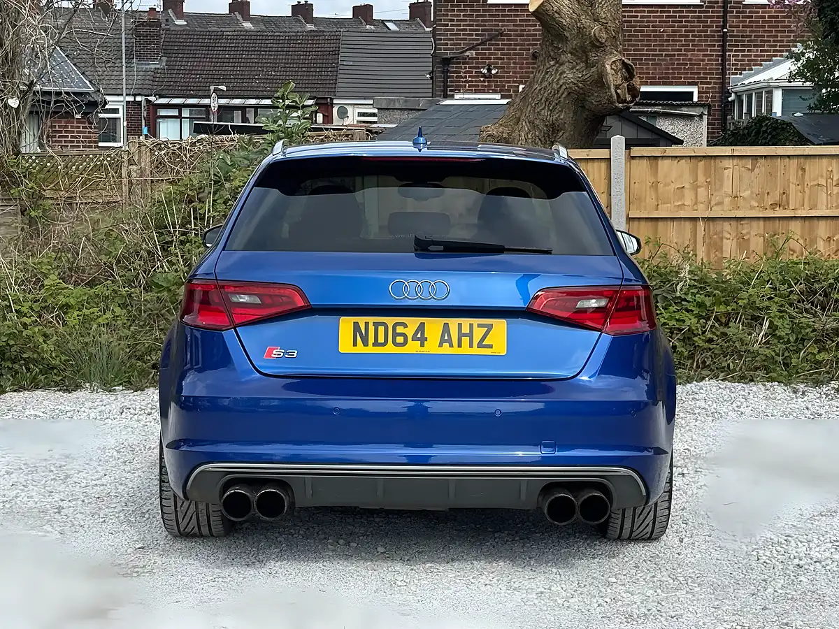 Used 2014 Audi S3 Sportback Blue - Interior and Exterior details 9