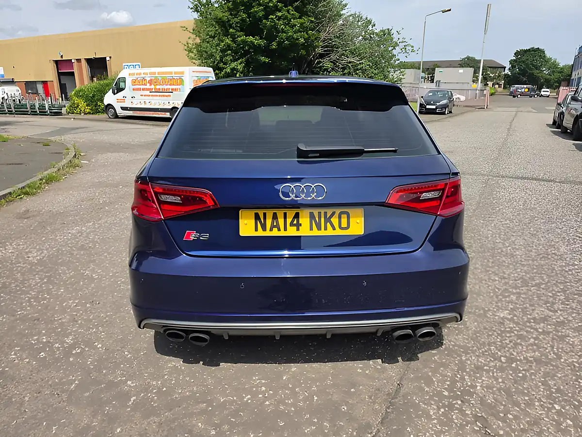 Used 2014 Audi S3 Sportback Blue - Interior and Exterior details 9
