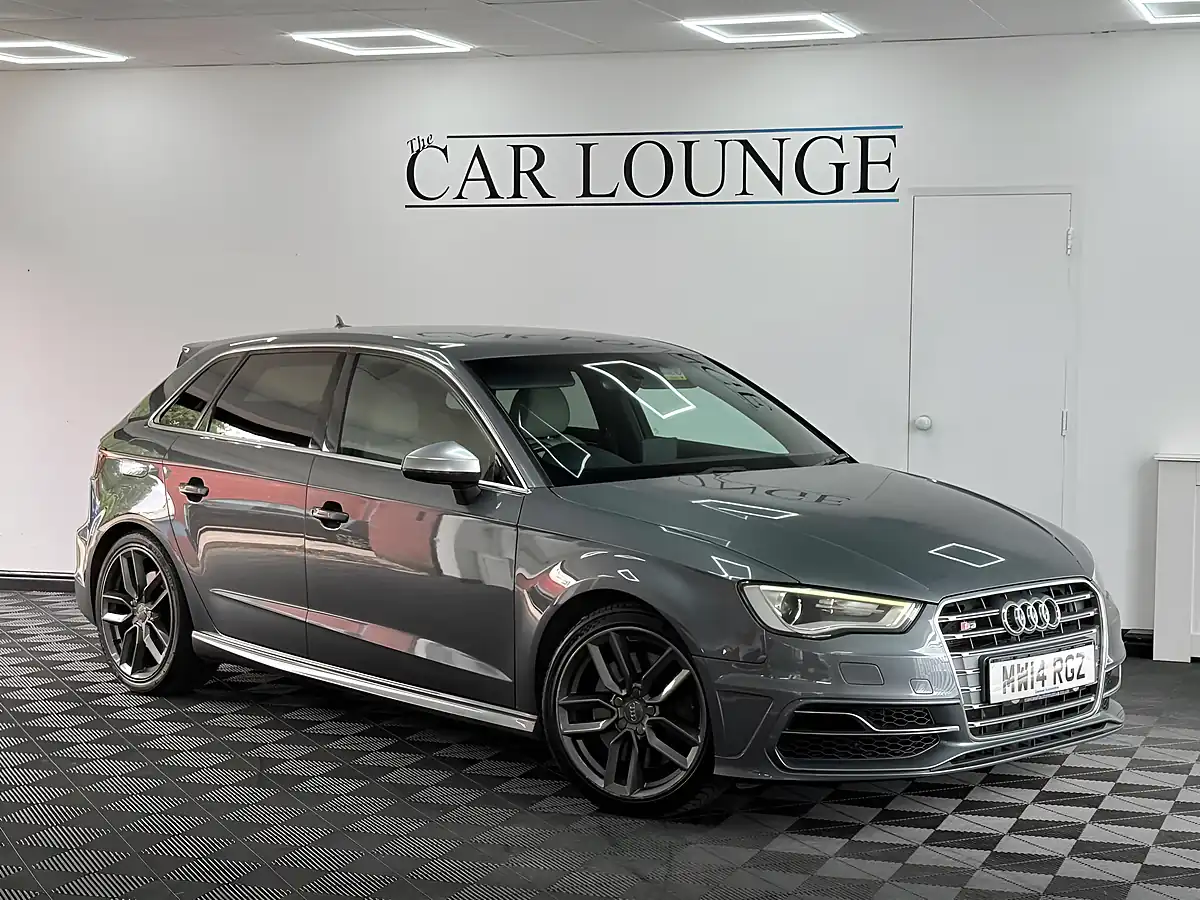 Used 2014 Audi S3 Sportback Daytona Grey - Front View