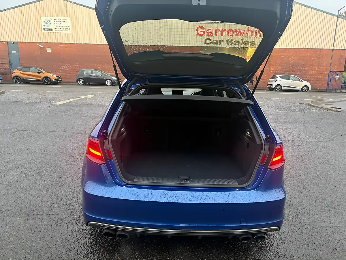 Used 2014 Audi S3 Sportback Quattro Blue - Interior and Exterior details 14
