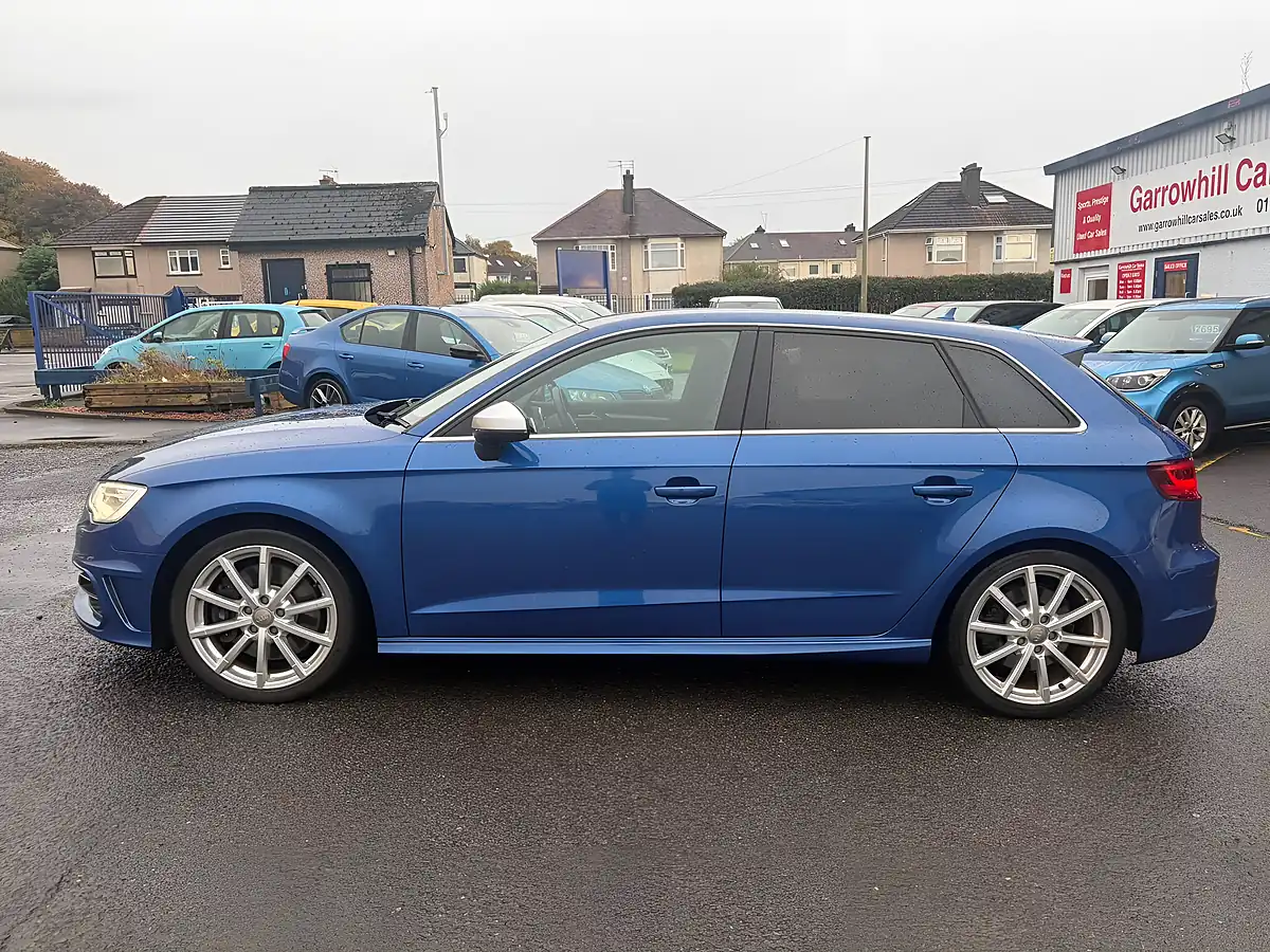 Used 2014 Audi S3 Sportback Quattro Blue - Interior and Exterior details 2