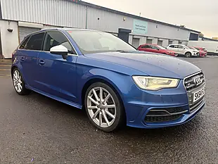Used 2014 Audi S3 Sportback Quattro Blue - Interior and Exterior details 3