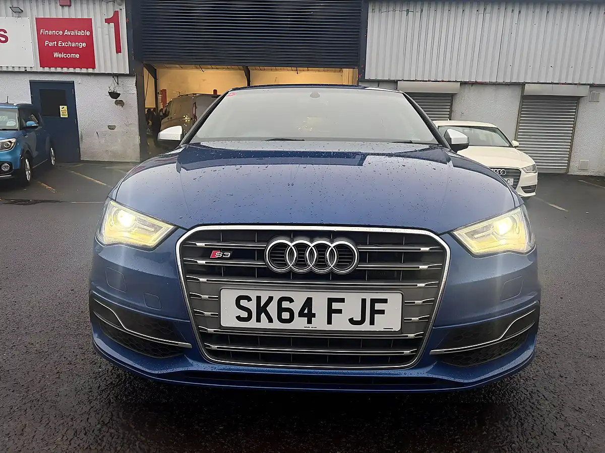 Used 2014 Audi S3 Sportback Quattro Blue - Interior and Exterior details 4