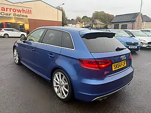 Used 2014 Audi S3 Sportback Quattro Blue - Interior and Exterior details 5