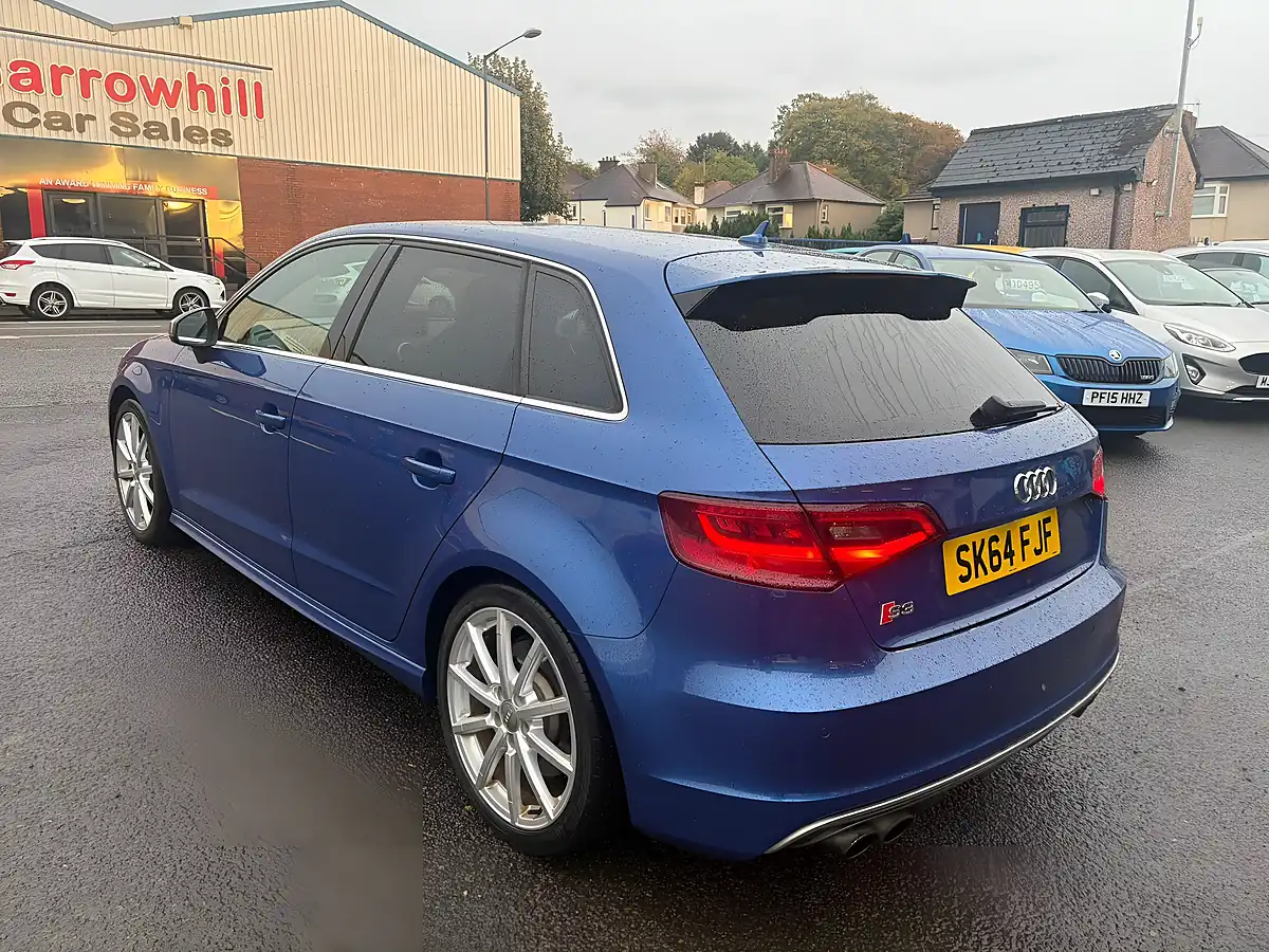 Used 2014 Audi S3 Sportback Quattro Blue - Interior and Exterior details 5