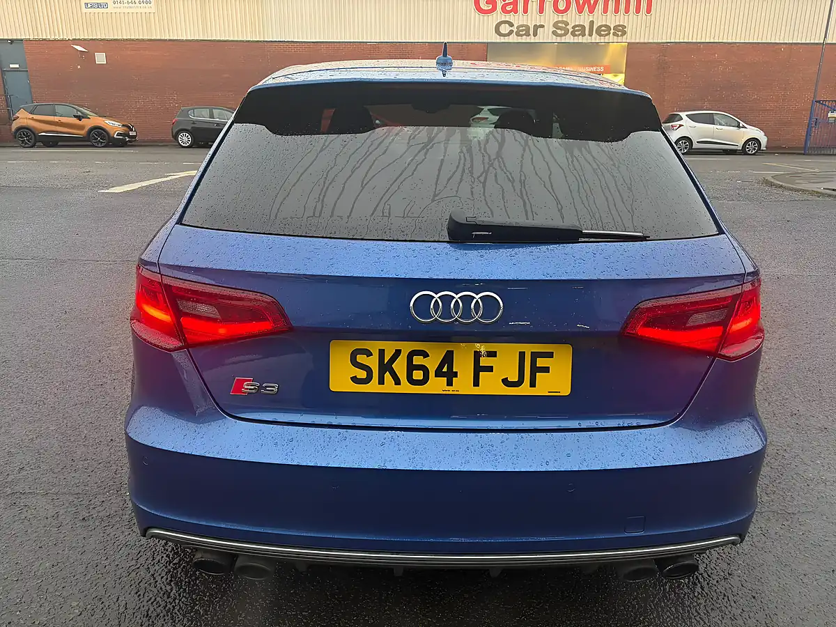 Used 2014 Audi S3 Sportback Quattro Blue - Interior and Exterior details 6