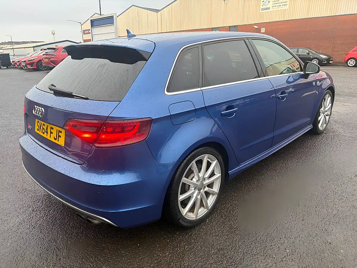 Used 2014 Audi S3 Sportback Quattro Blue - Interior and Exterior details 8