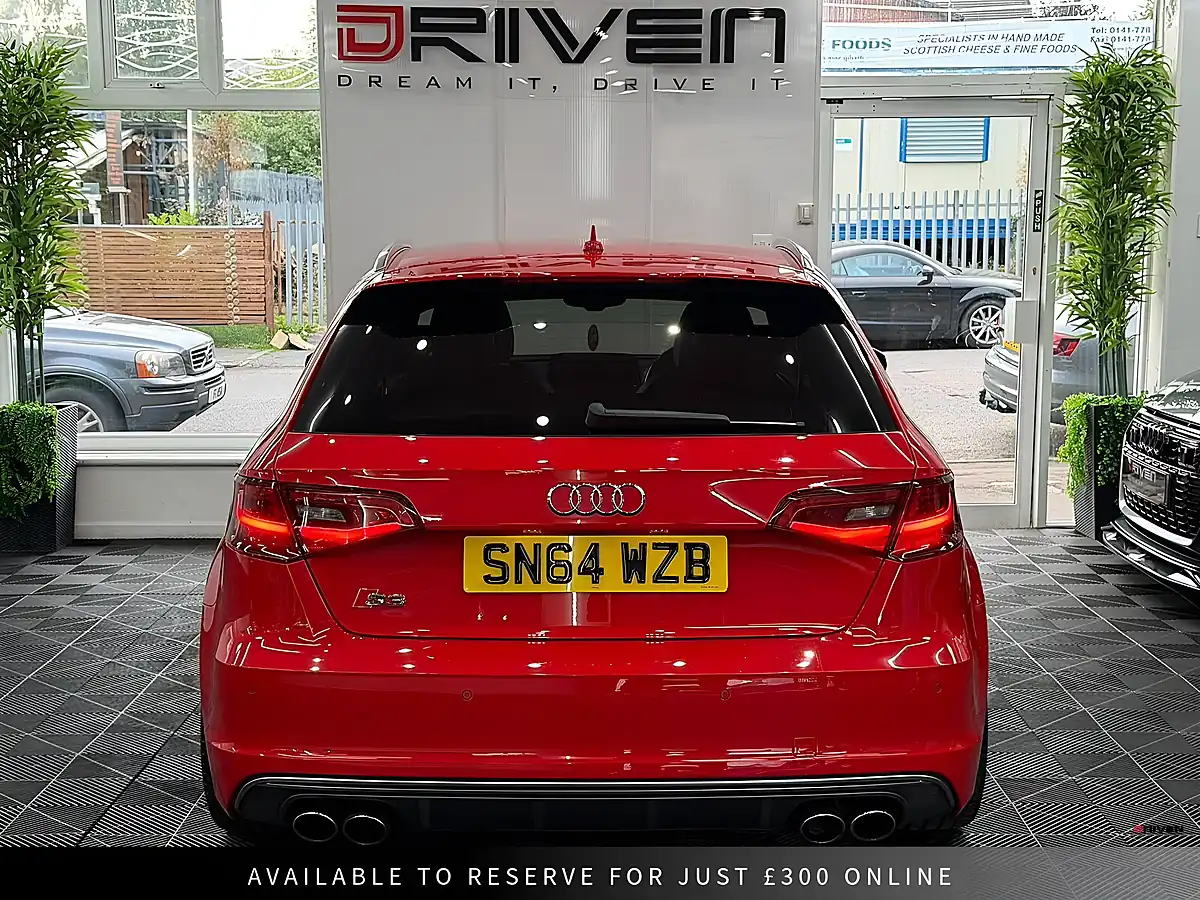 Used 2014 Audi S3 Sportback Red - Interior and Exterior details 10