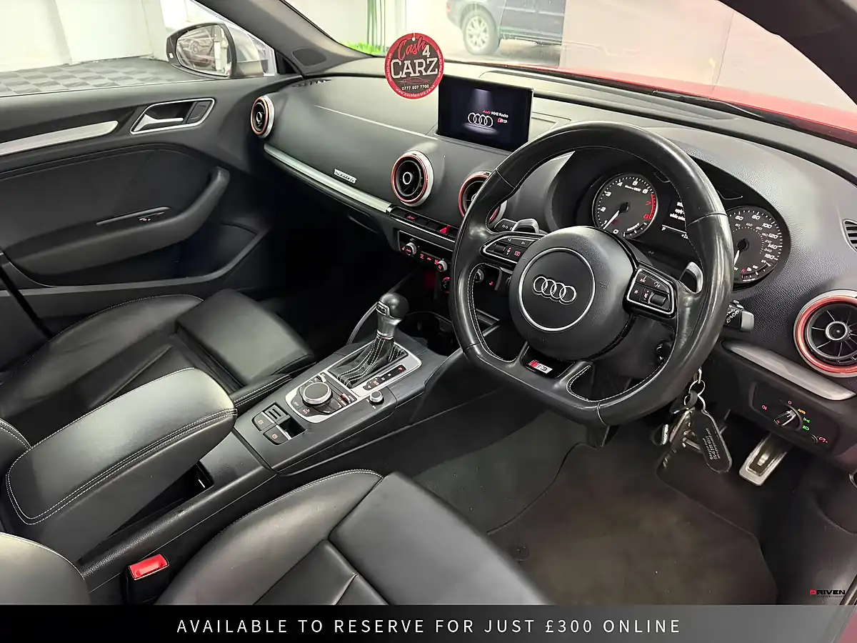 Used 2014 Audi S3 Sportback Red - Interior and Exterior details 5