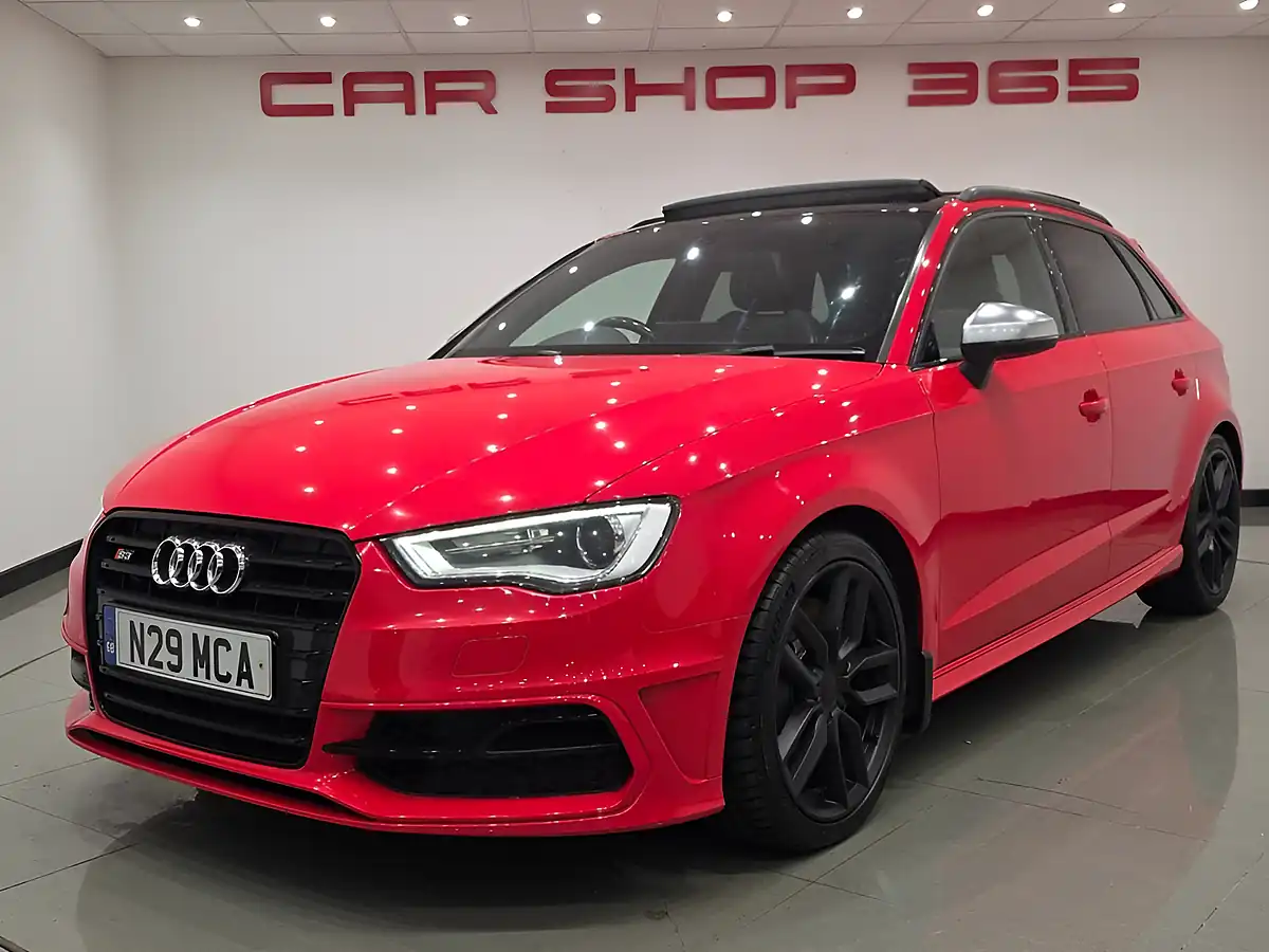 Used 2014 Audi S3 Sportback Red - Interior and Exterior details 15