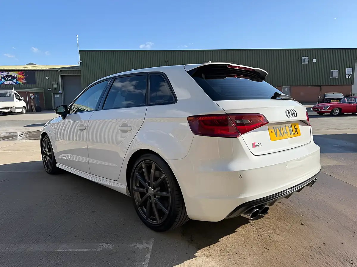 Used 2014 Audi S3 Sportback White - Interior and Exterior details 3