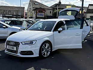 Used 2014 Audi S3 Sportback White - Interior and Exterior details 11