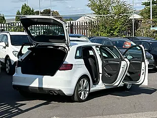 Used 2014 Audi S3 Sportback White - Interior and Exterior details 2