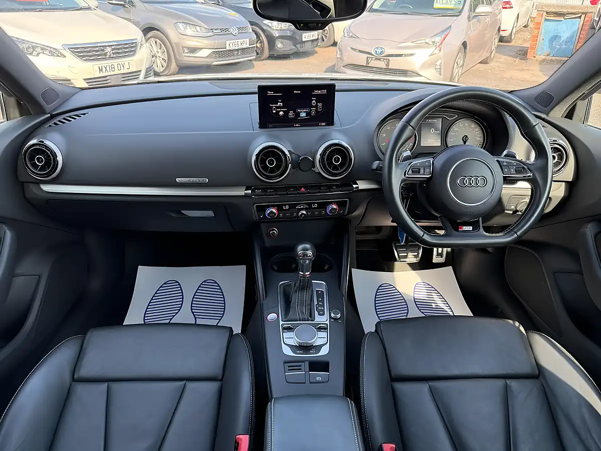 Used 2014 Audi S3 Sportback White - Interior and Exterior details 3