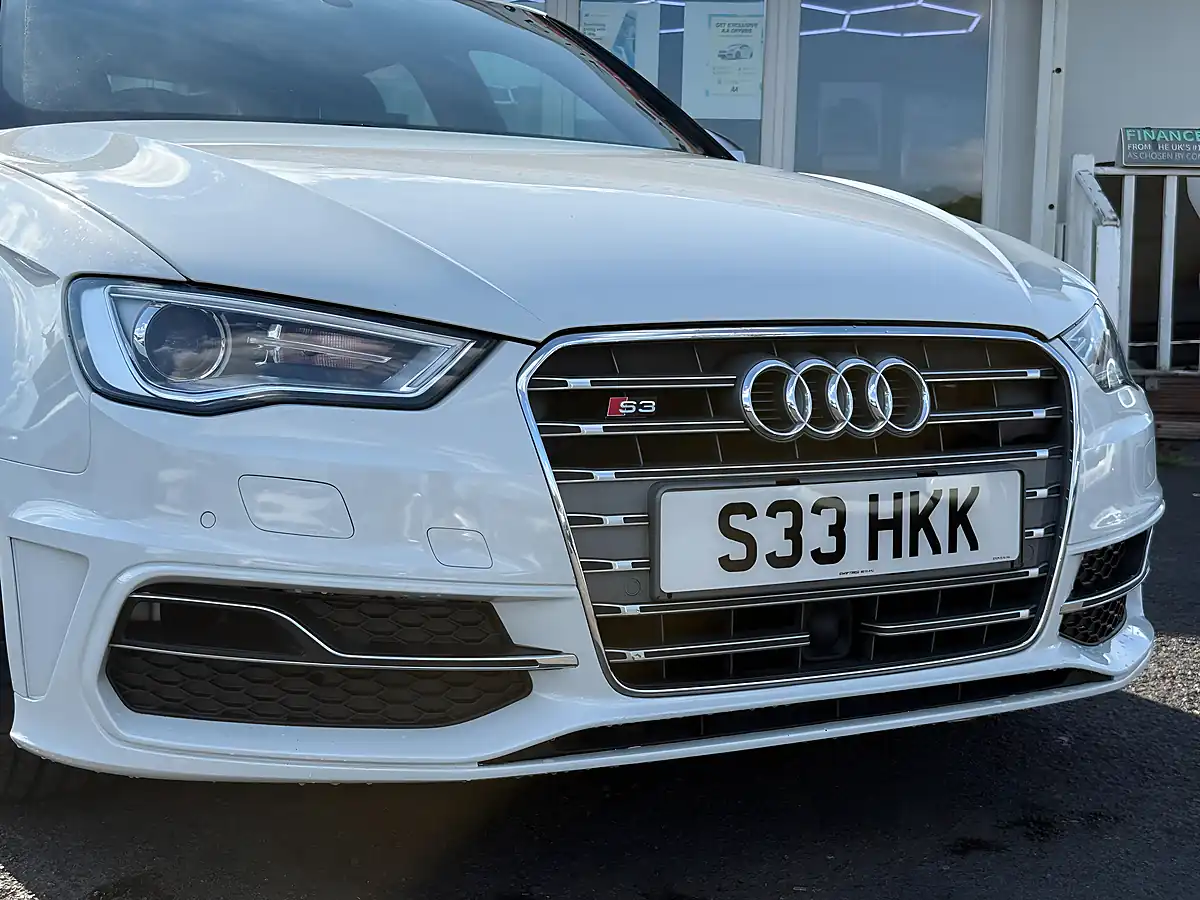 Used 2014 Audi S3 Sportback White - Interior and Exterior details 9