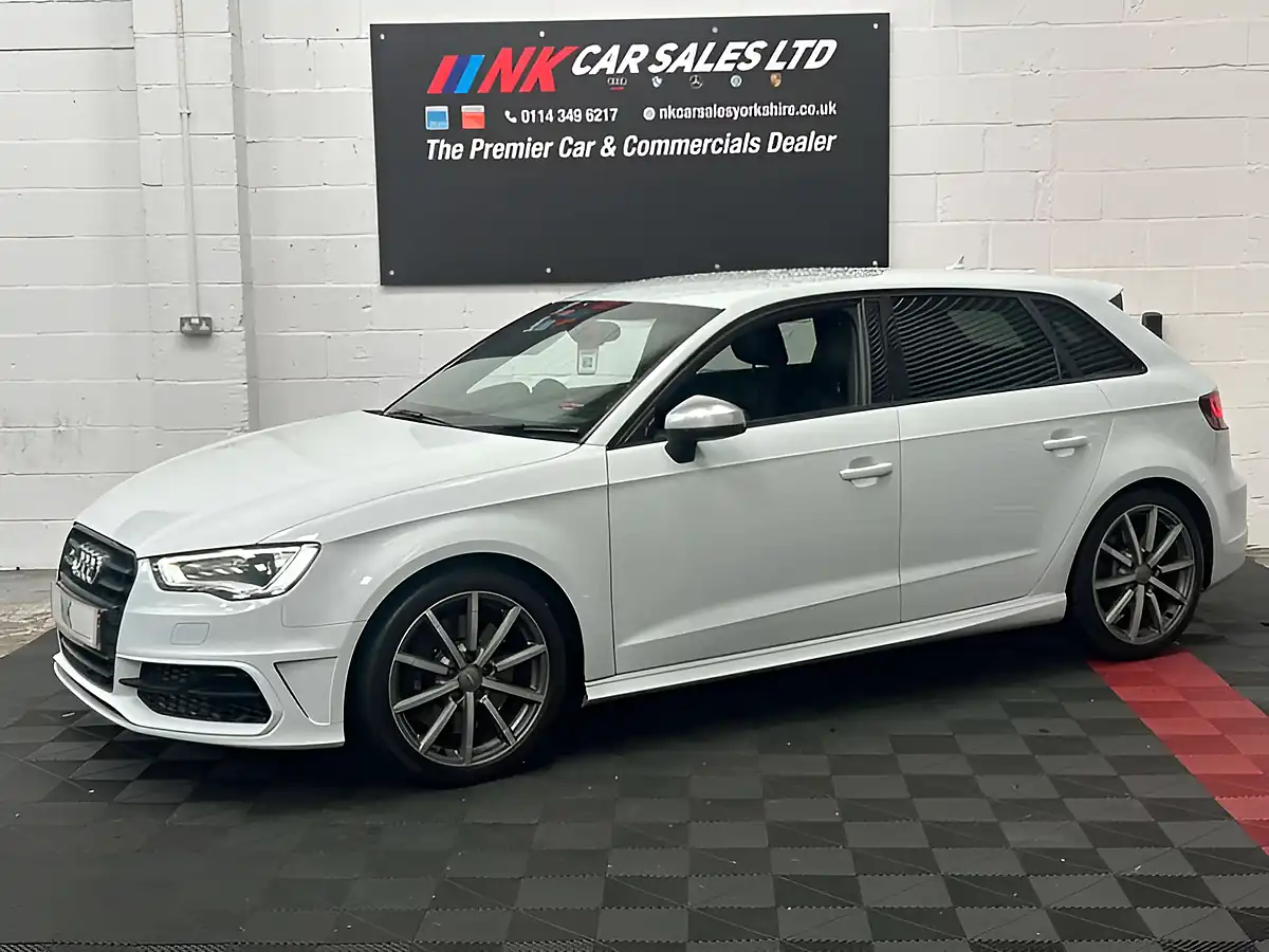 Used 2014 Audi S3 Sportback White - Interior and Exterior details 2