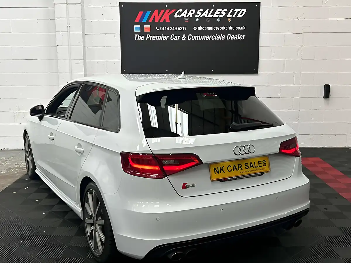 Used 2014 Audi S3 Sportback White - Interior and Exterior details 7
