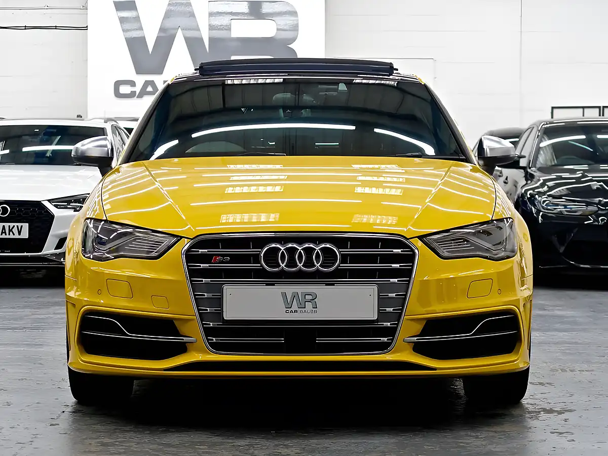 Used 2014 Audi S3 Sportback Yellow - Interior and Exterior details 2