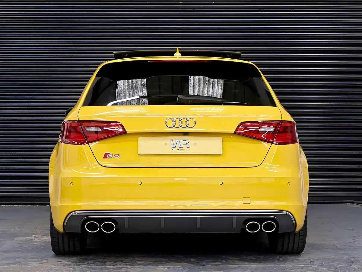 Used 2014 Audi S3 Sportback Yellow - Interior and Exterior details 5