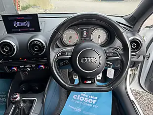 Used 2014 Audi S3 White - Interior and Exterior details 13