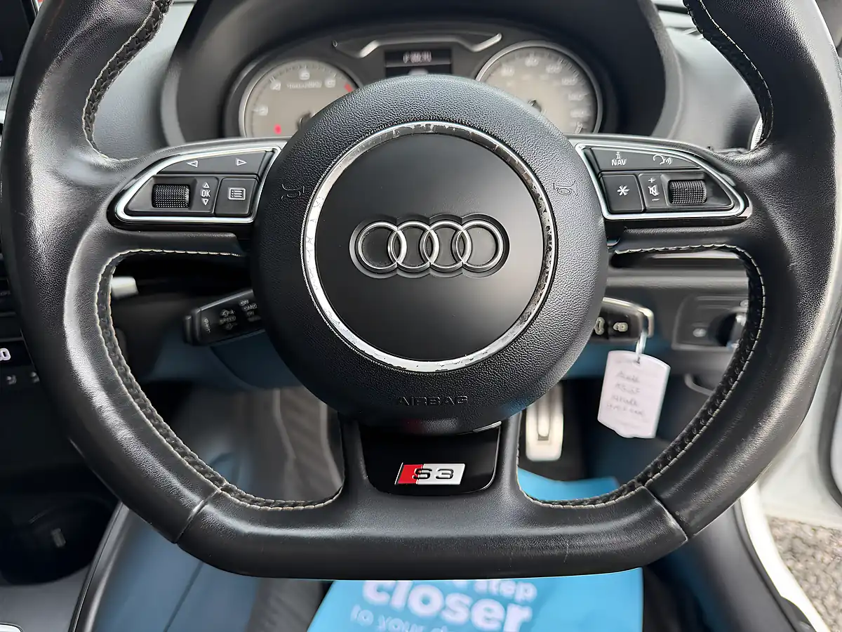 Used 2014 Audi S3 White - Interior and Exterior details 14