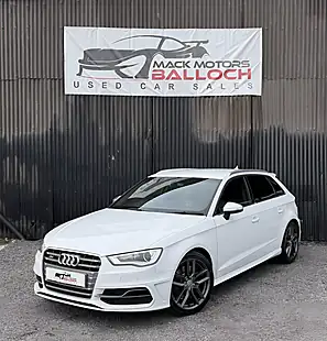 Used 2014 Audi S3 White - Interior and Exterior details 9