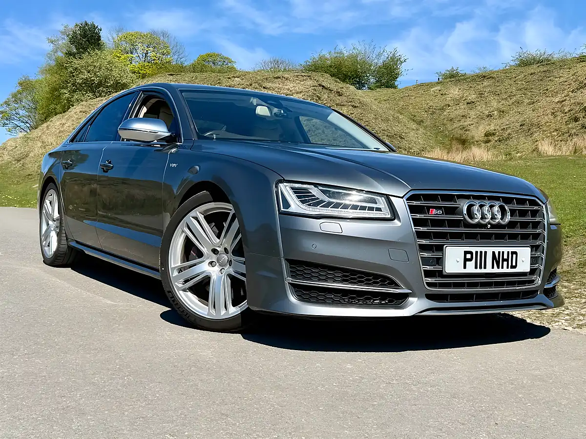 Used 2014 Audi S8 Tiptronic Quattro Grey - Front View