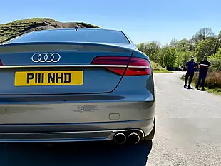Used 2014 Audi S8 Tiptronic Quattro Grey - Interior and Exterior details 10