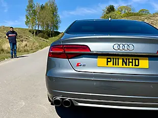 Used 2014 Audi S8 Tiptronic Quattro Grey - Interior and Exterior details 5