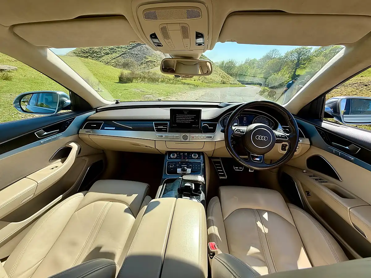 Used 2014 Audi S8 Tiptronic Quattro Grey - Interior and Exterior details 7