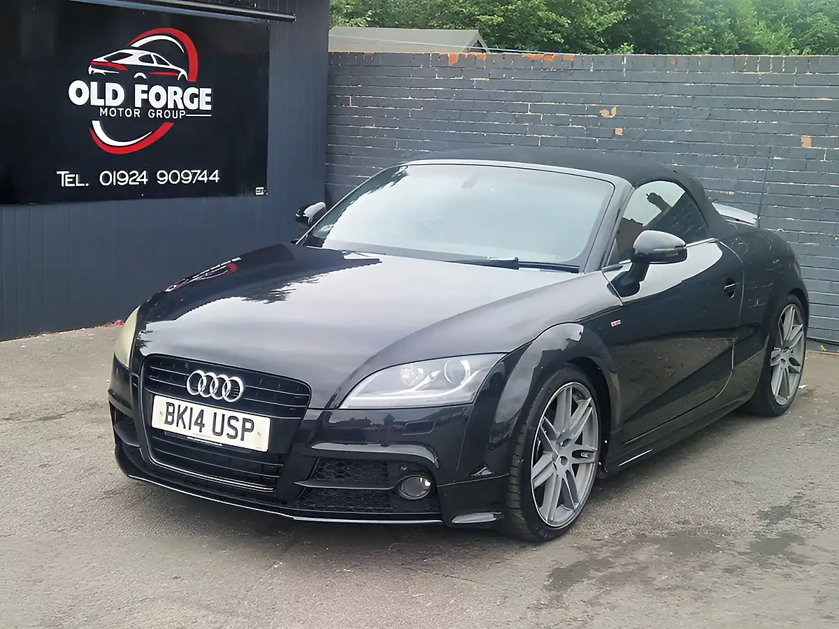 Used 2014 Audi Tt Black Edition Roadster Black - Front View