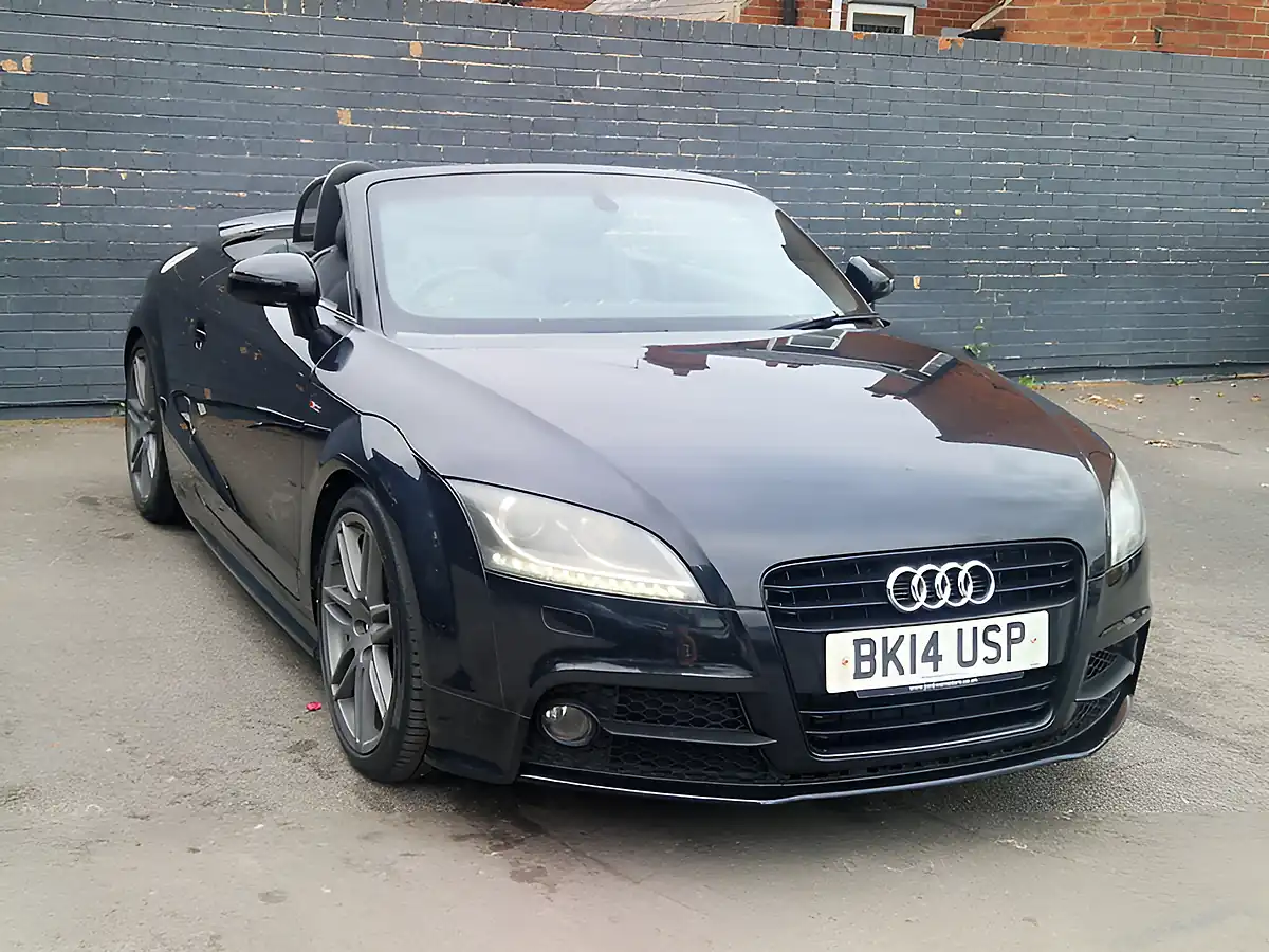 Used 2014 Audi Tt Black Edition Roadster Black - Interior and Exterior details 3