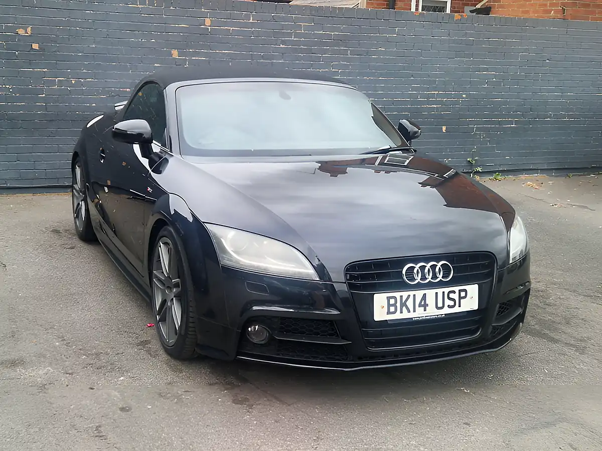Used 2014 Audi Tt Black Edition Roadster Black - Interior and Exterior details 8