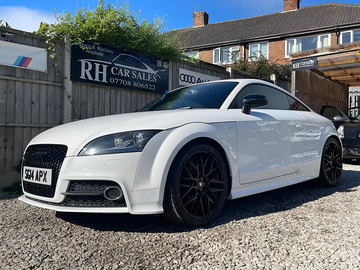 Used 2014 Audi Tt S Line White - Interior and Exterior details 11
