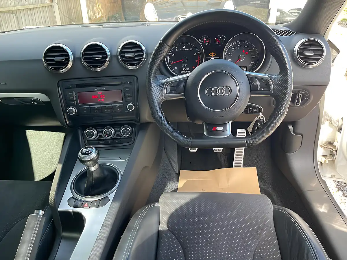 Used 2014 Audi Tt S Line White - Interior and Exterior details 13