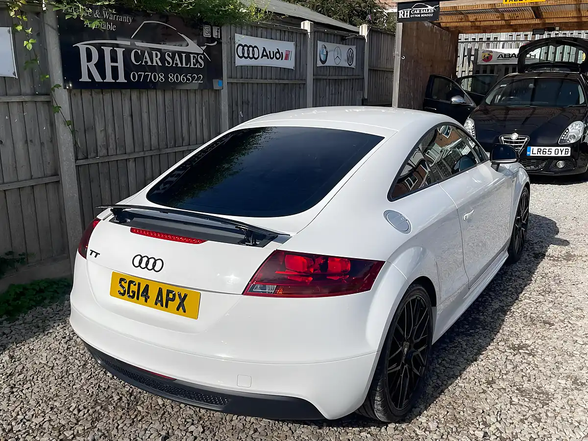 Used 2014 Audi Tt S Line White - Interior and Exterior details 14