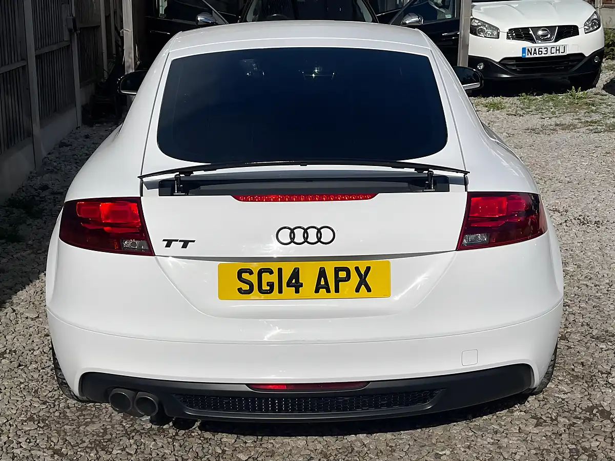 Used 2014 Audi Tt S Line White - Interior and Exterior details 8