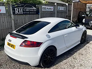 Used 2014 Audi Tt S Line White - Interior and Exterior details 9