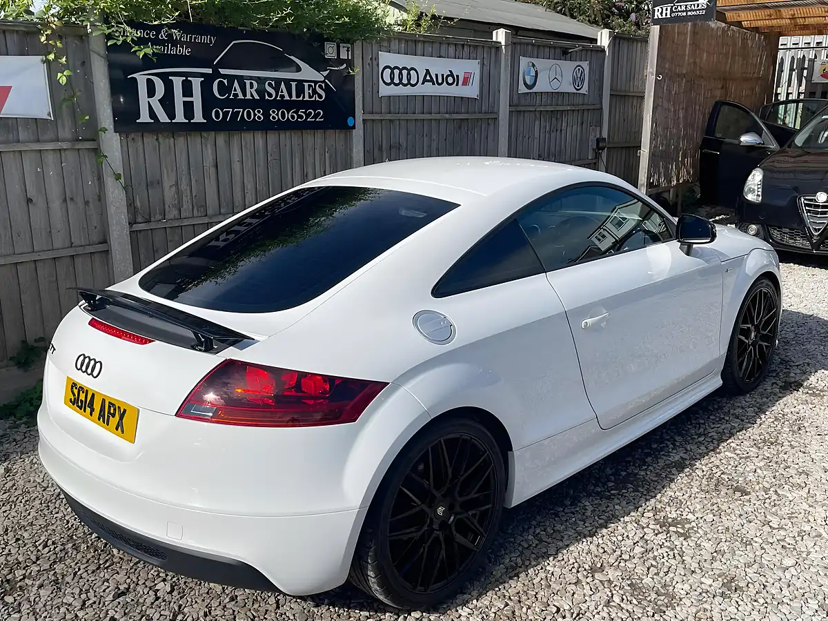 Used 2014 Audi Tt S Line White - Interior and Exterior details 9