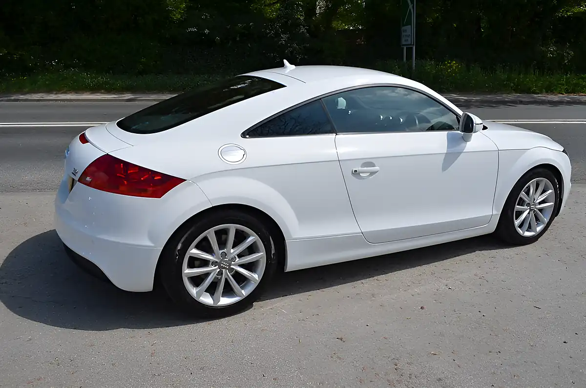 Used 2014 Audi Tt Sport White - Interior and Exterior details 3