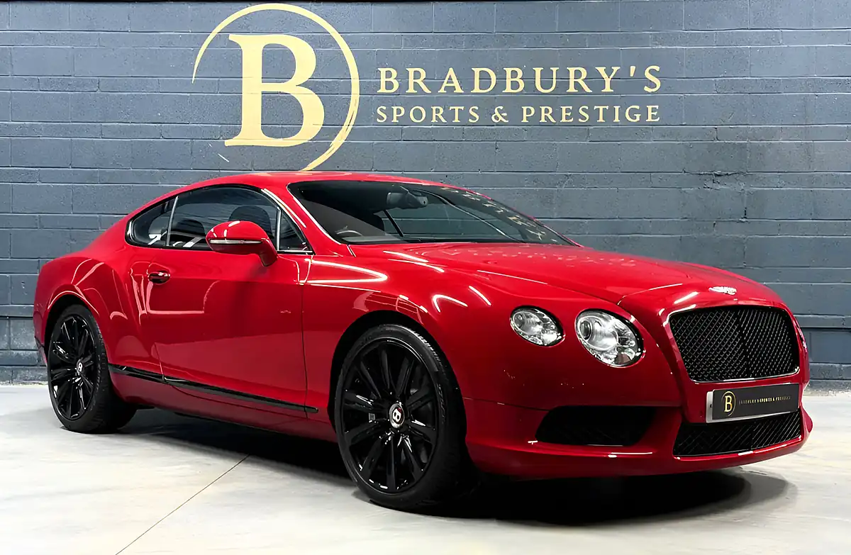 Used 2014 Bentley Continental GT Dragon Red Pearlescent - Front View
