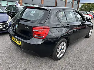 Used 2014 BMW 1 Series Black - Interior and Exterior details 6