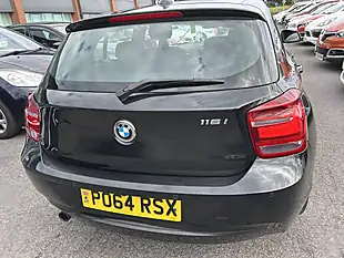 Used 2014 BMW 1 Series Black - Interior and Exterior details 8