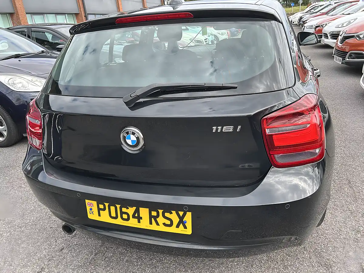Used 2014 BMW 1 Series Black - Interior and Exterior details 8