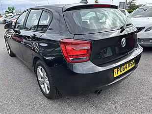 Used 2014 BMW 1 Series Black - Interior and Exterior details 9