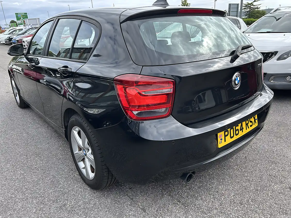 Used 2014 BMW 1 Series Black - Interior and Exterior details 9