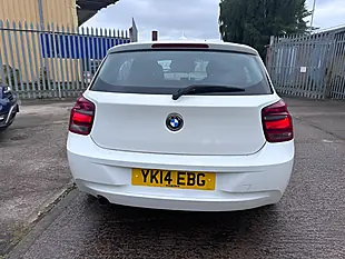 Used 2014 BMW 1 Series Efficientdynamics White - Interior and Exterior details 4