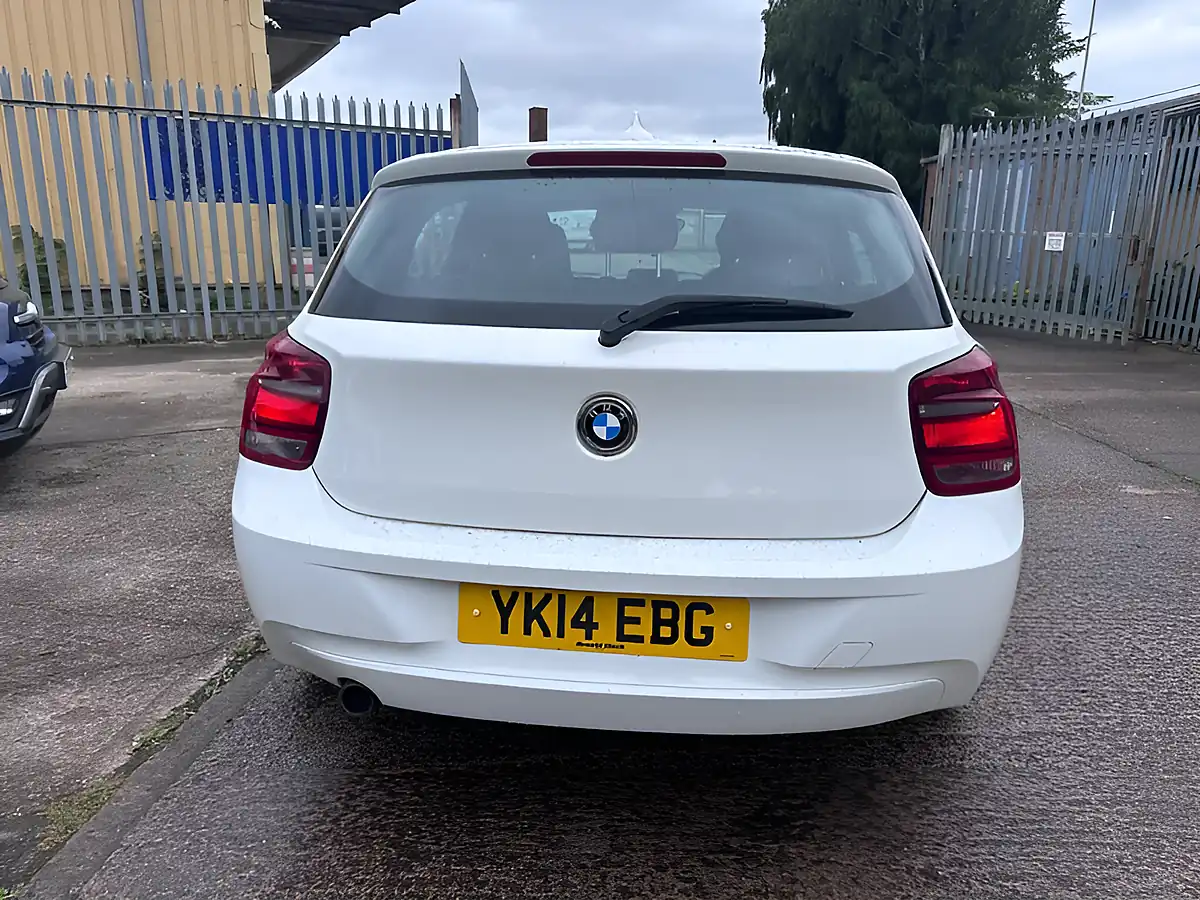 Used 2014 BMW 1 Series Efficientdynamics White - Interior and Exterior details 4