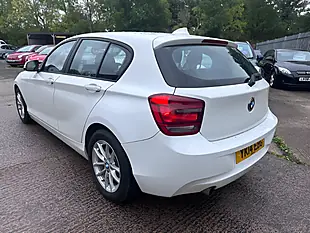 Used 2014 BMW 1 Series Efficientdynamics White - Interior and Exterior details 6